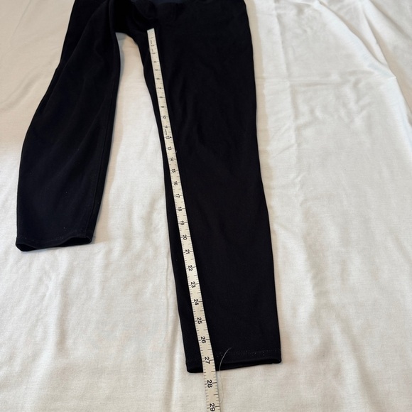 Spanx Medium Black Maternity Leggings Skinny Pants ~ Stretch High Waist Slimming - Picture 8 of 9